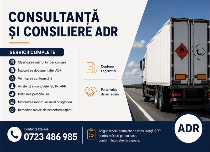 Consilier siguranta ADR,
